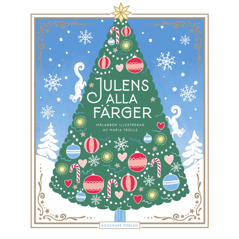 Maria Trolle Julens alla färger (bok, kartonnage)