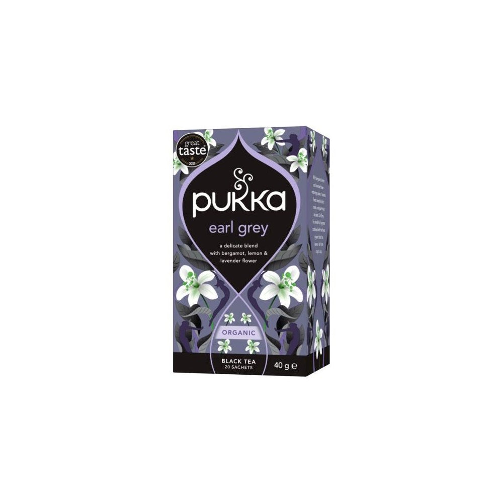 Pukka Te PUKKA Svart Gorgeous Earl Grey 20/fp