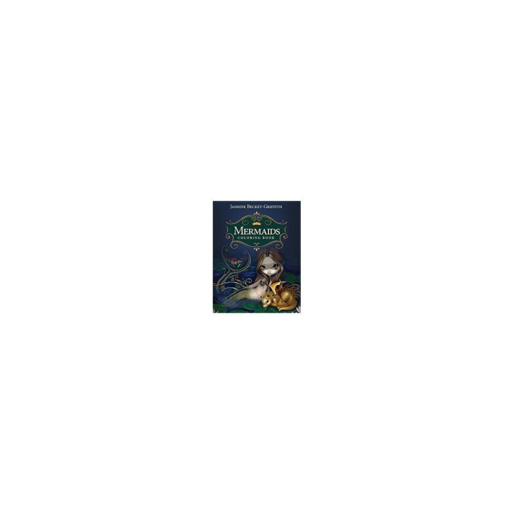 Blue Angel Publishing Mermaids coloring book - an aquatic art adventure (häftad, eng)