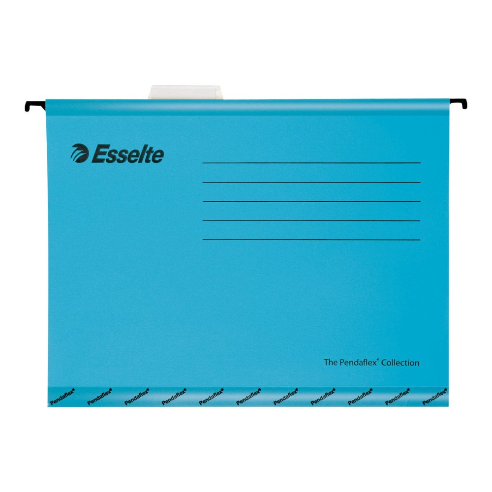 ESSELTE Pendaflex - hängfil - för A4 - kapacitet: 150 ark - blå