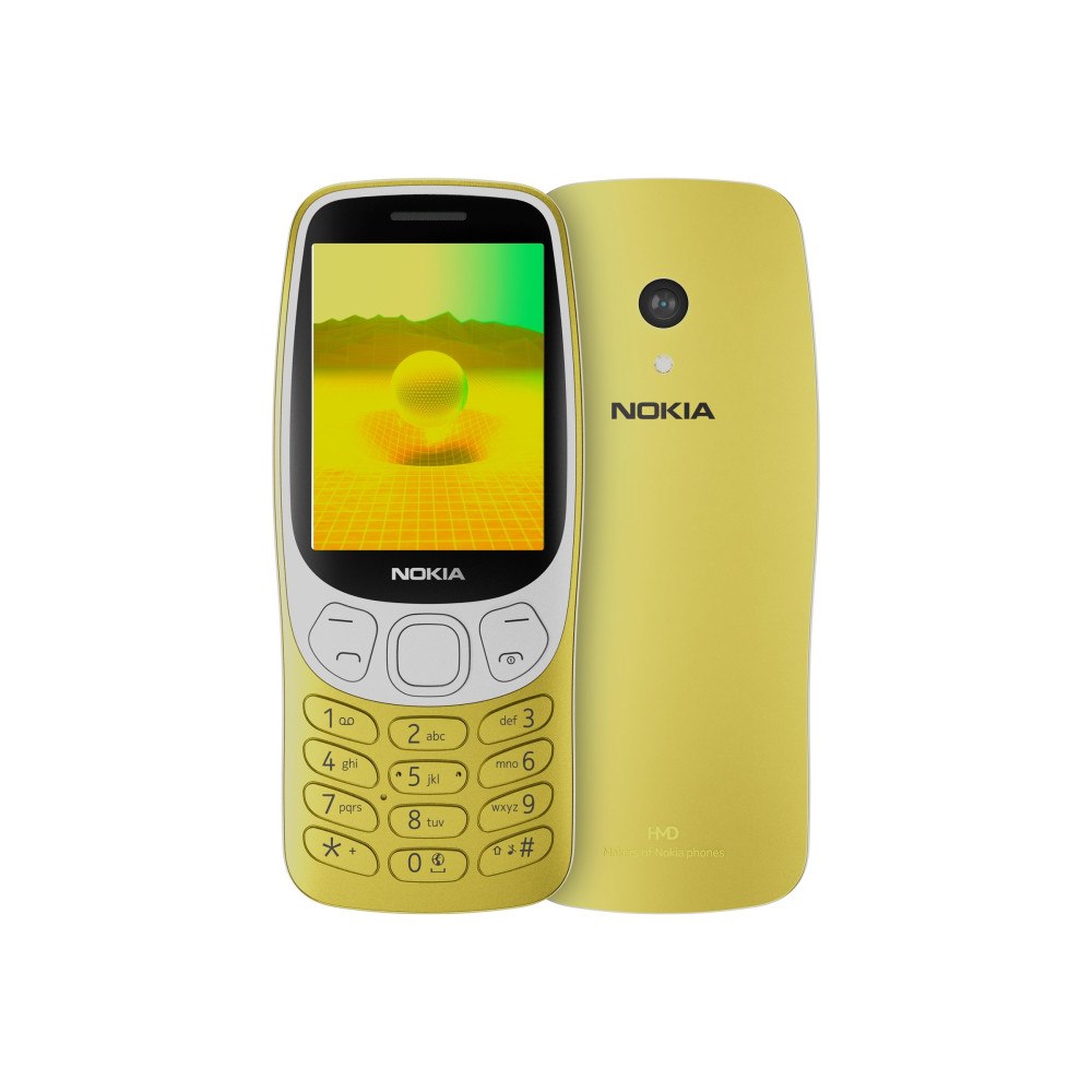 HMD Global Nokia 3210 - Y2K gold - 4G funktionstelefon - 128 MB - GSM