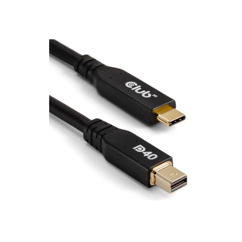 Club-3d Club 3D - videoadapterkabel - 24 pin USB-C till Mini DisplayPort - 2 m