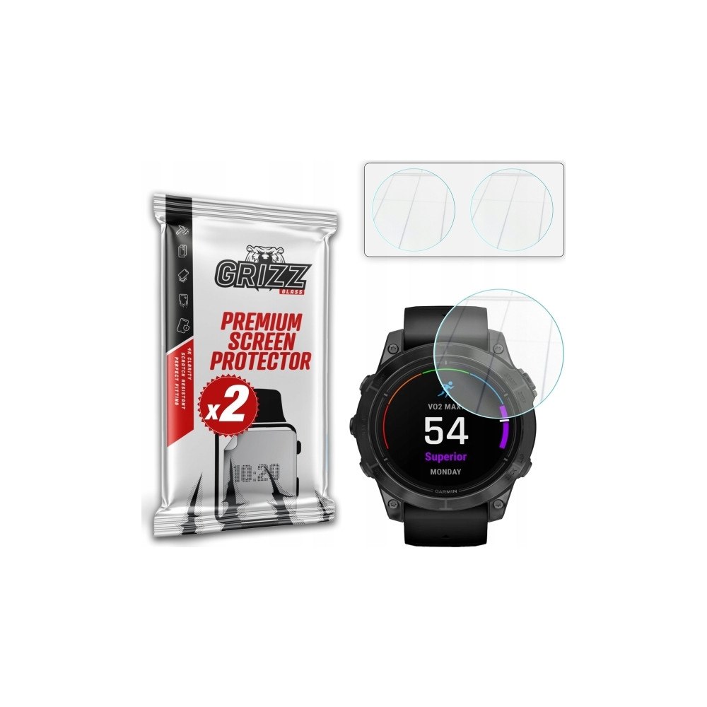 GrizzGlass Szkło hybrydowe GrizzGlass HybridGlass do Garmin epix Pro ge...