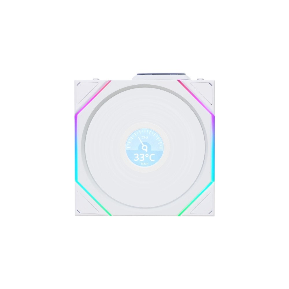 Lian Li Industrial Company Lian Li Uni Fan TL WIRELESS LCD 140 REVERSE BLADE, Fan, 14 c...