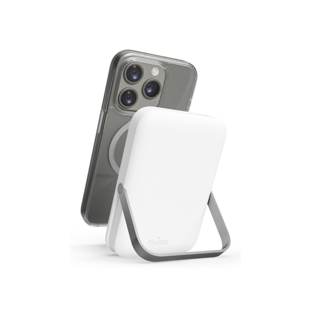 PURO PURO Stand Power Mag, 5000 mAh, Litium Polymer (LiPo), Trådl...