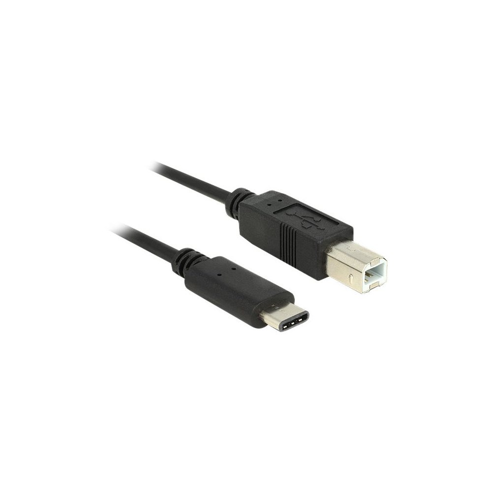 DeLOCK Delock - USB typ C-kabel - 24 pin USB-C till USB typ B - 50 cm