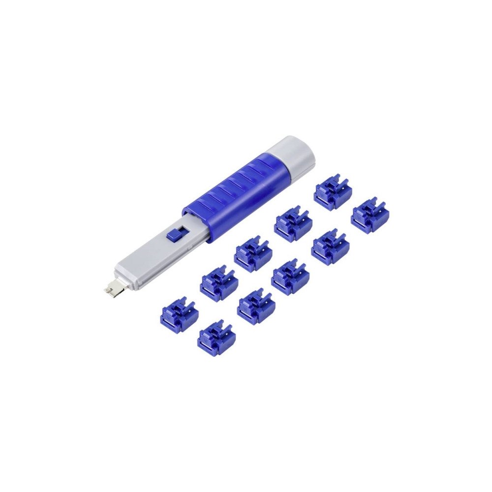 renkforce Renkforce RF-4695234 RJ45 LAN-port set med 10 stycken Silver...