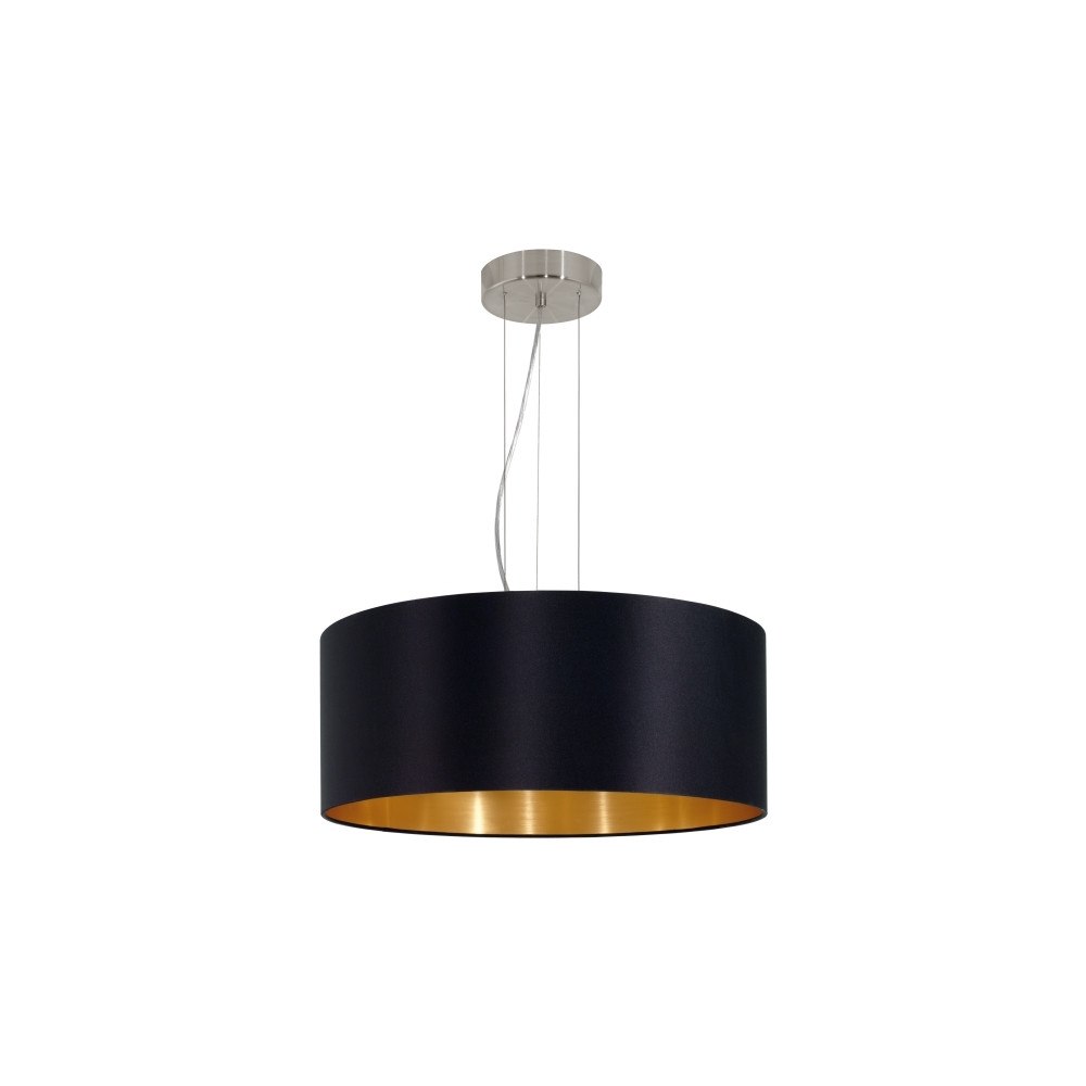 EGLO EGLO Maserlo, Flexibelt fäste, Svart, Guld, Nickel, Svart, G...