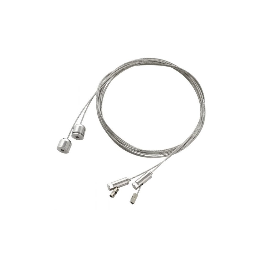 EGLO EGLO 98804, Förlängningssladd, Silver, Stål, 1,5 cm, 80 g, 2...