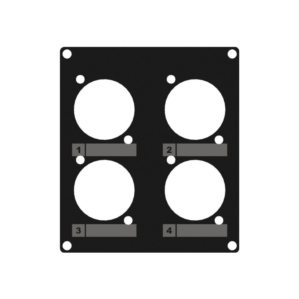 Caymon Caymon CAYMON CASY203/B CASY 2 space cover plate