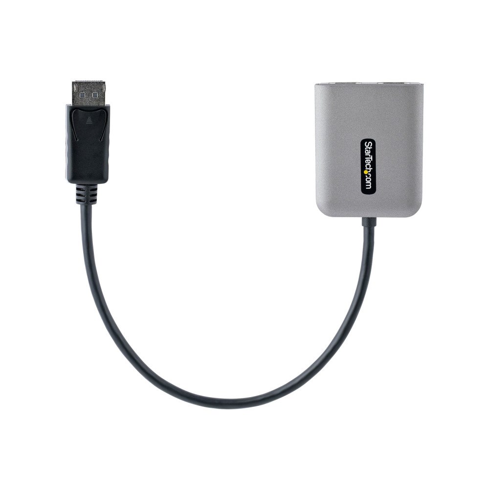 StarTech.com StarTech.com DP to Dual HDMI MST HUB, Dual HDMI 4K 60Hz, DisplayPort Multi Monitor Adapter with 1ft (30cm) Cable, DP 1.4...