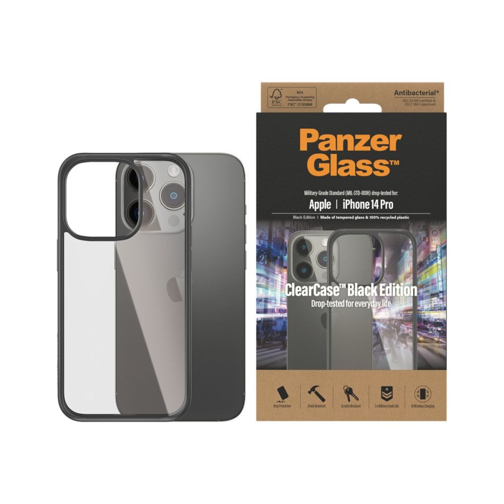 PanzerGlass PanzerGlass HardCase Black Edition - baksidesskydd för mobiltelefon