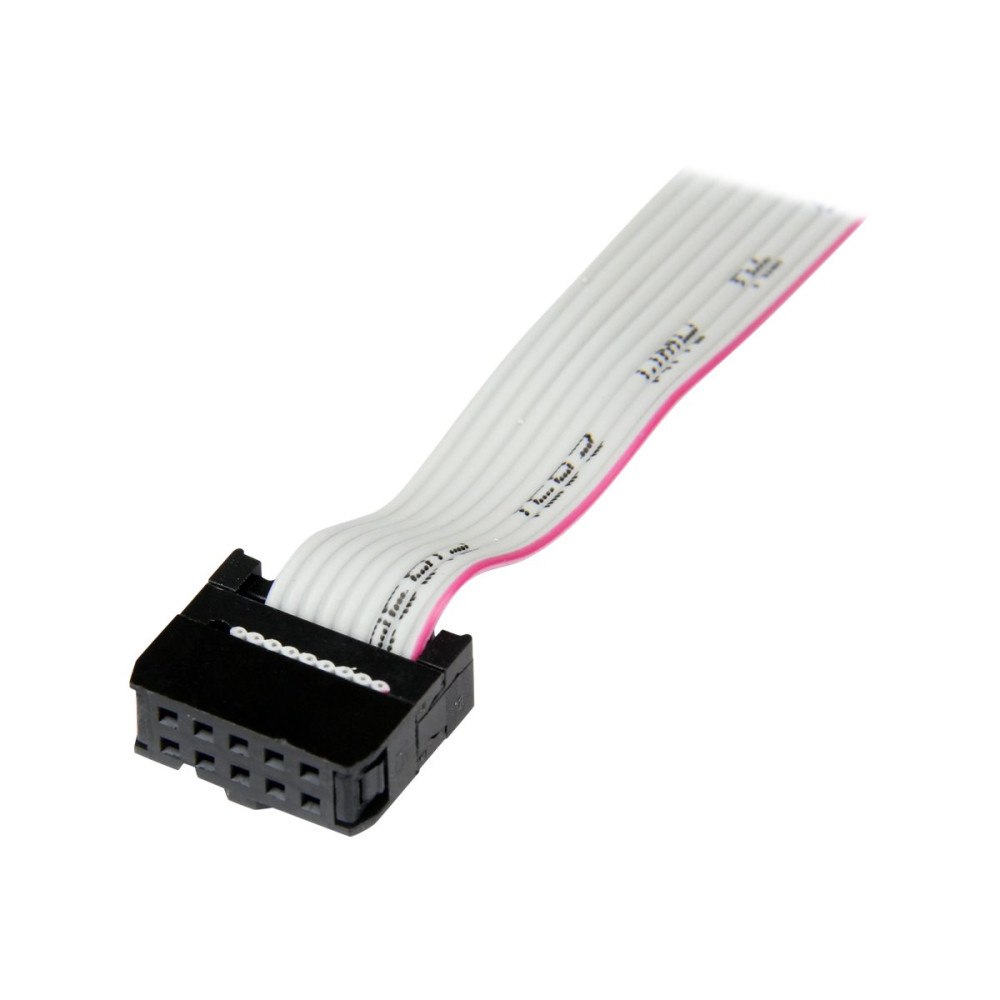 StarTech.com StarTech.com 16in (40cm) 9 Pin Serial Male to 10 Pin Motherboard Header Slot Plate - motherboard Serial Port Adapter (PL...