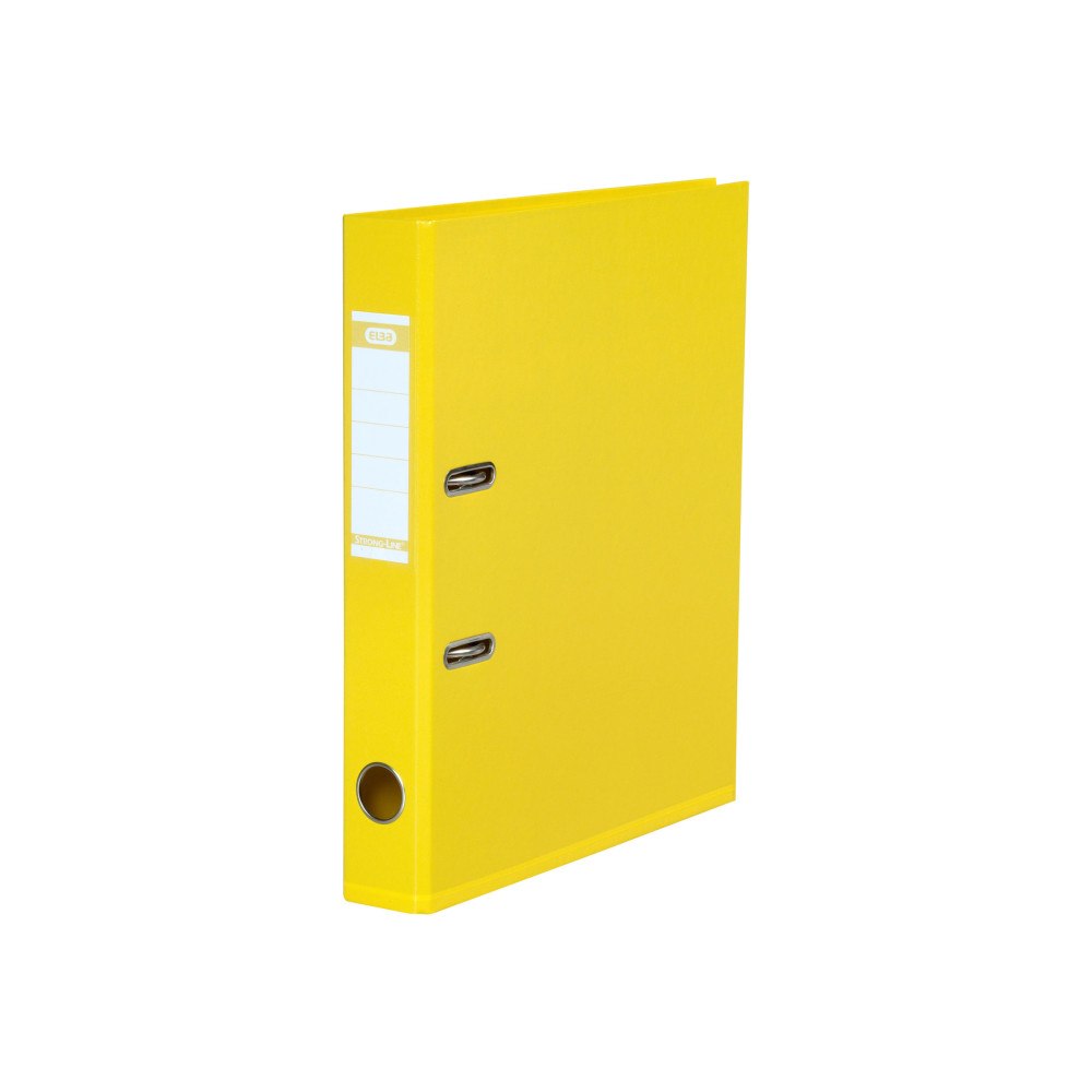 Hamelin ELBA StrongLine - spakbågesfil - för A4 Plus - kapacitet: 375 ark - gul