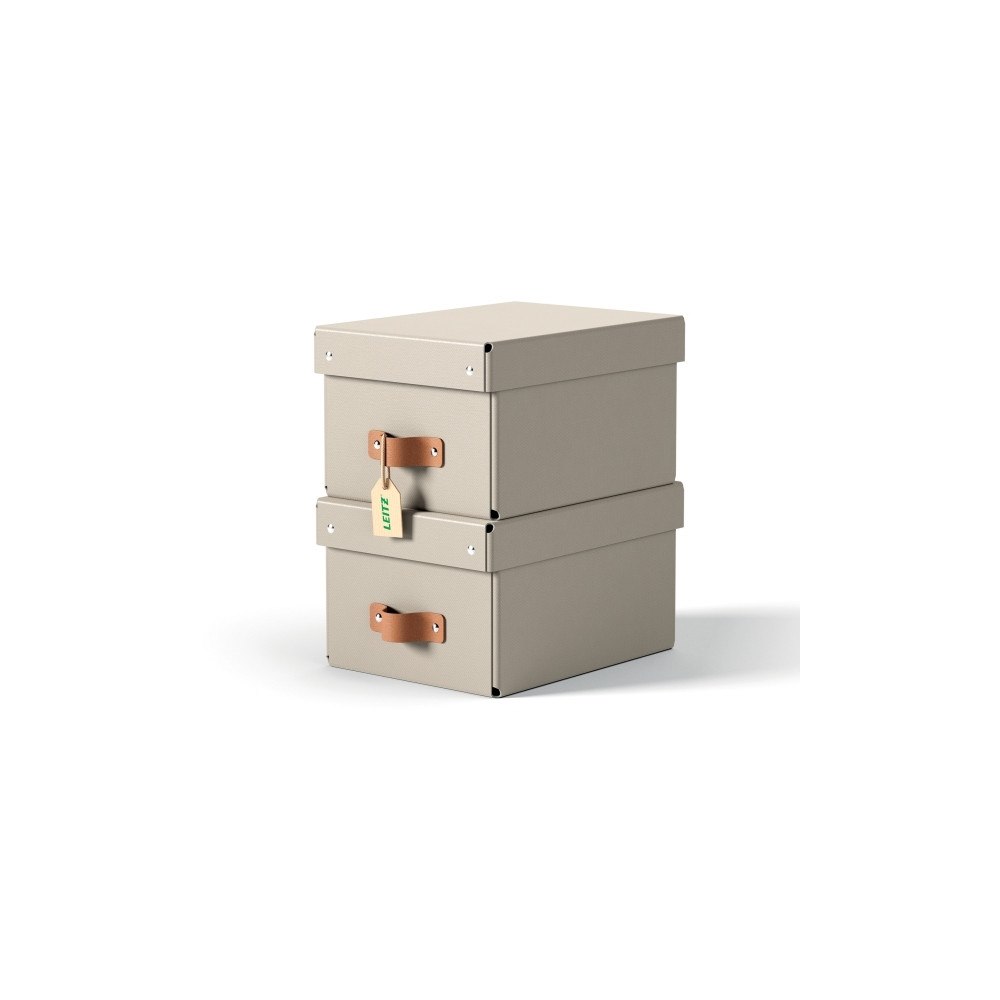 LEITZ Leitz Puro Förvaringslåda med lock, 7L, liten, 100% återvunn...