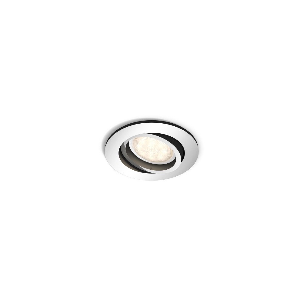 Philips Philips myLiving Infälld spot, Nedtryckbar spotlight, Glödla...