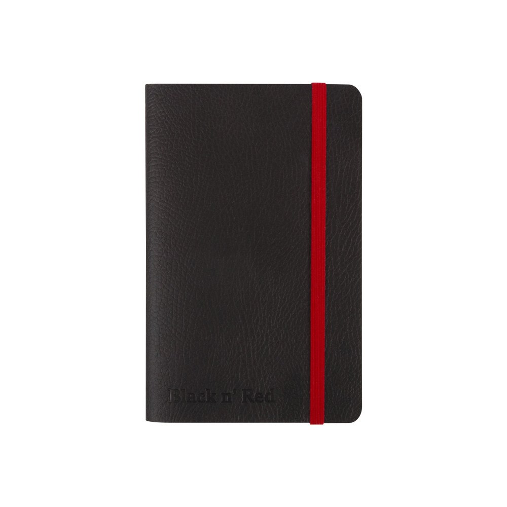 Hamelin Oxford Black by Black n' Red - anteckningsblock - A6 - 72 ark