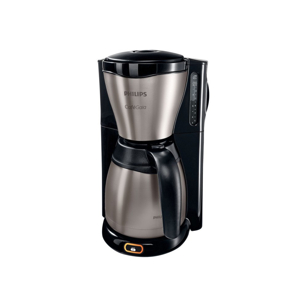 Philips Philips Café Gaia HD7548 - kaffemaskin - metall/svart