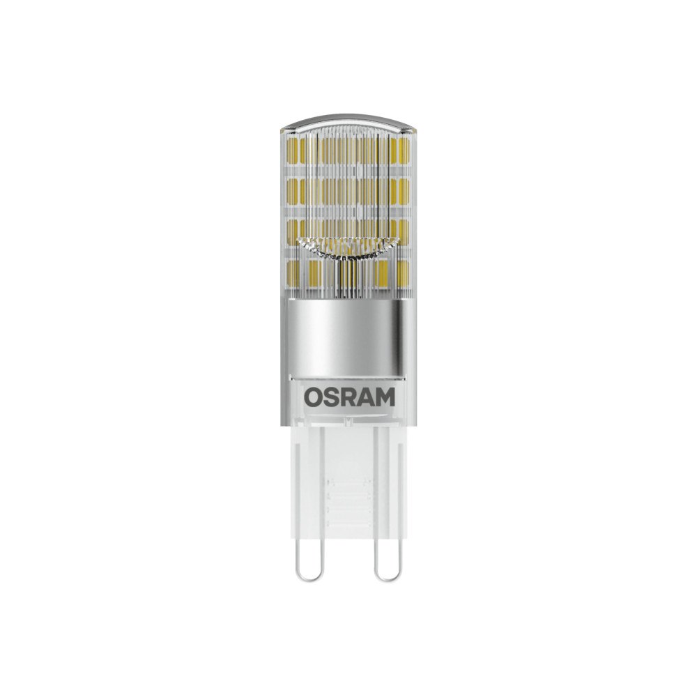 LEDVANCE OSRAM - LED-glödlampa - form: T15 - klar finish - G9 - 2.6 W - varmt vitt ljus - 2700 K (paket om 3)