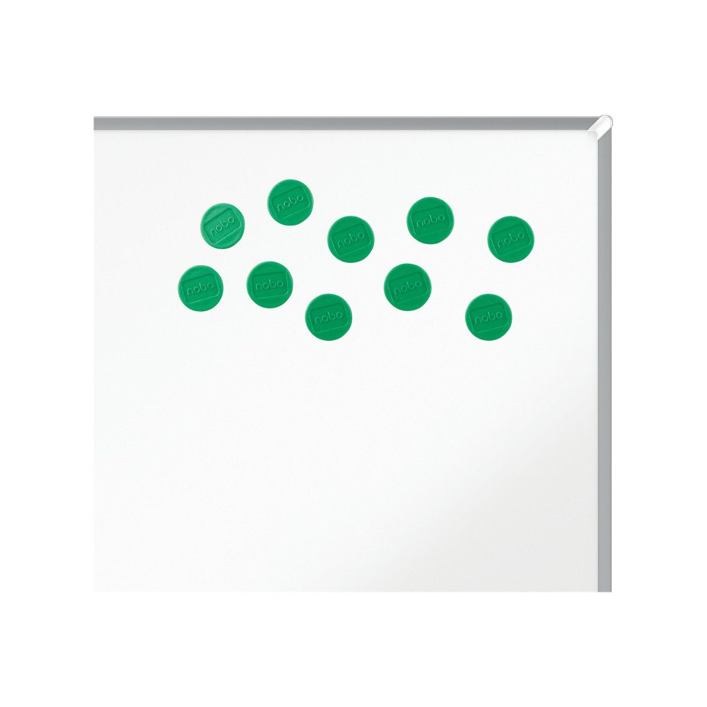 NOBO Nobo Magnetiska Whiteboardmagneter 10-Pack 13 mm Färgade Mag...