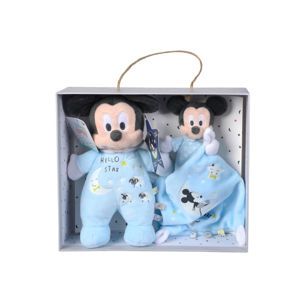 Simba Simba Mickey Mouse Glow-in-the-Dark Plush & Comforter (Gift...