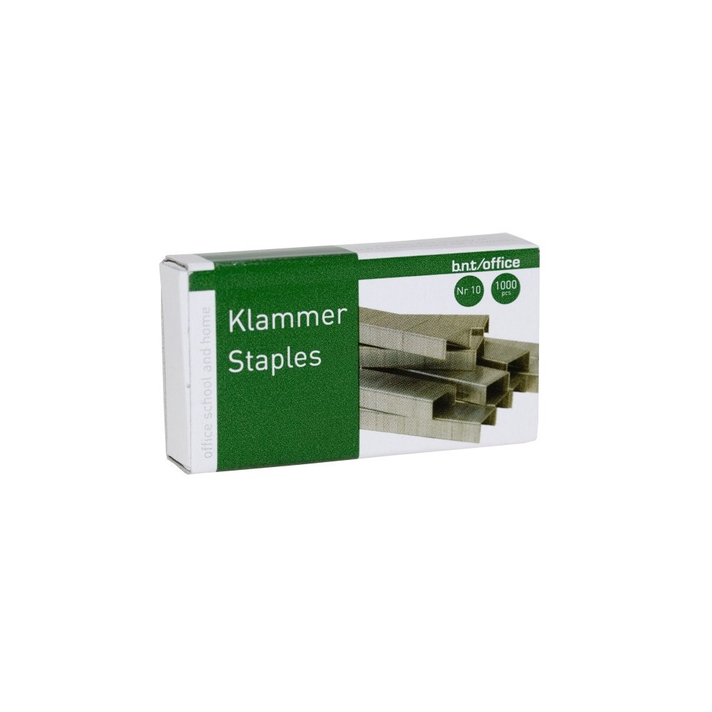 BNT Häftklamrar Nr10, 1000/pk galvaniserad50x10x25mm 0,025kg (10...