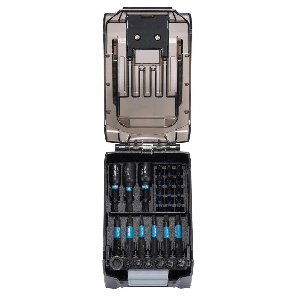 Makita mAKITA E-22850 31-delars sats med vridbara bits och borrkron...