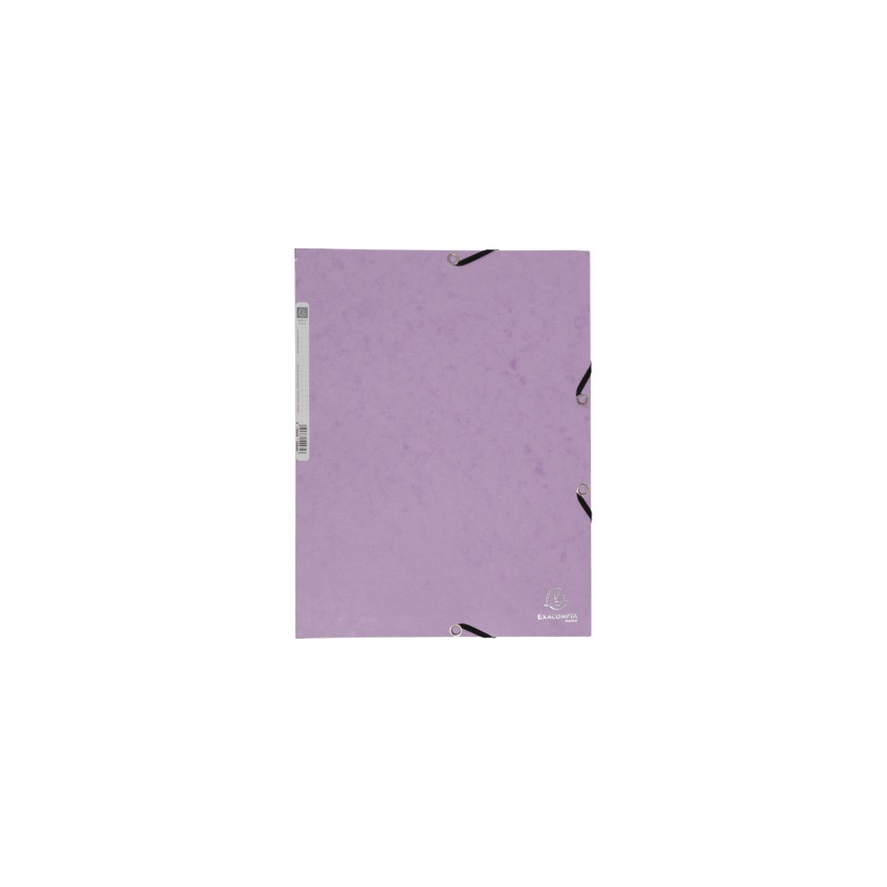 EXACOMPTA Exacompta 55535E, Vanlig mapp, A4, Lila, 250 ark, 400 g/m ^,...