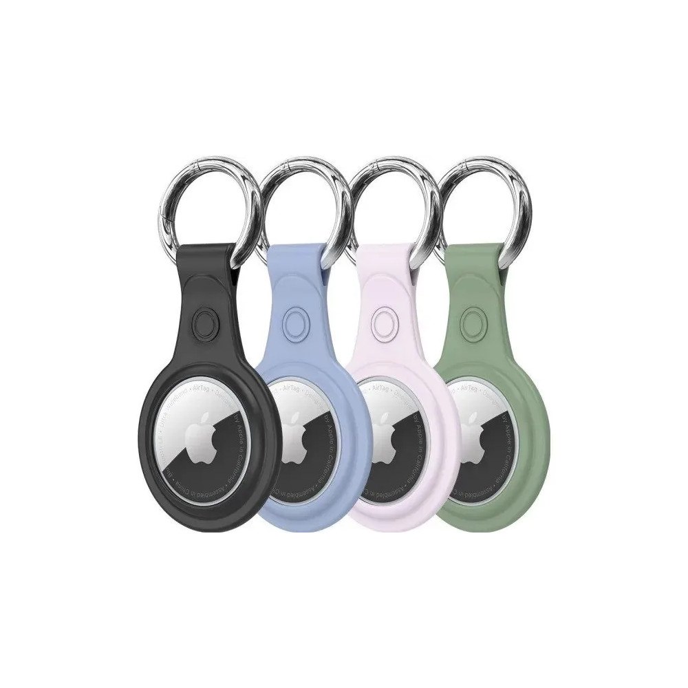 Dux Ducis Dux Ducis Dux Ducis 4x silikonfodral med nyckelring för Appl...