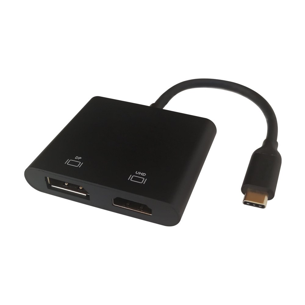 Deltaco DELTACO - video/audiosplitter - 2x 4K60Hz - 2 portar