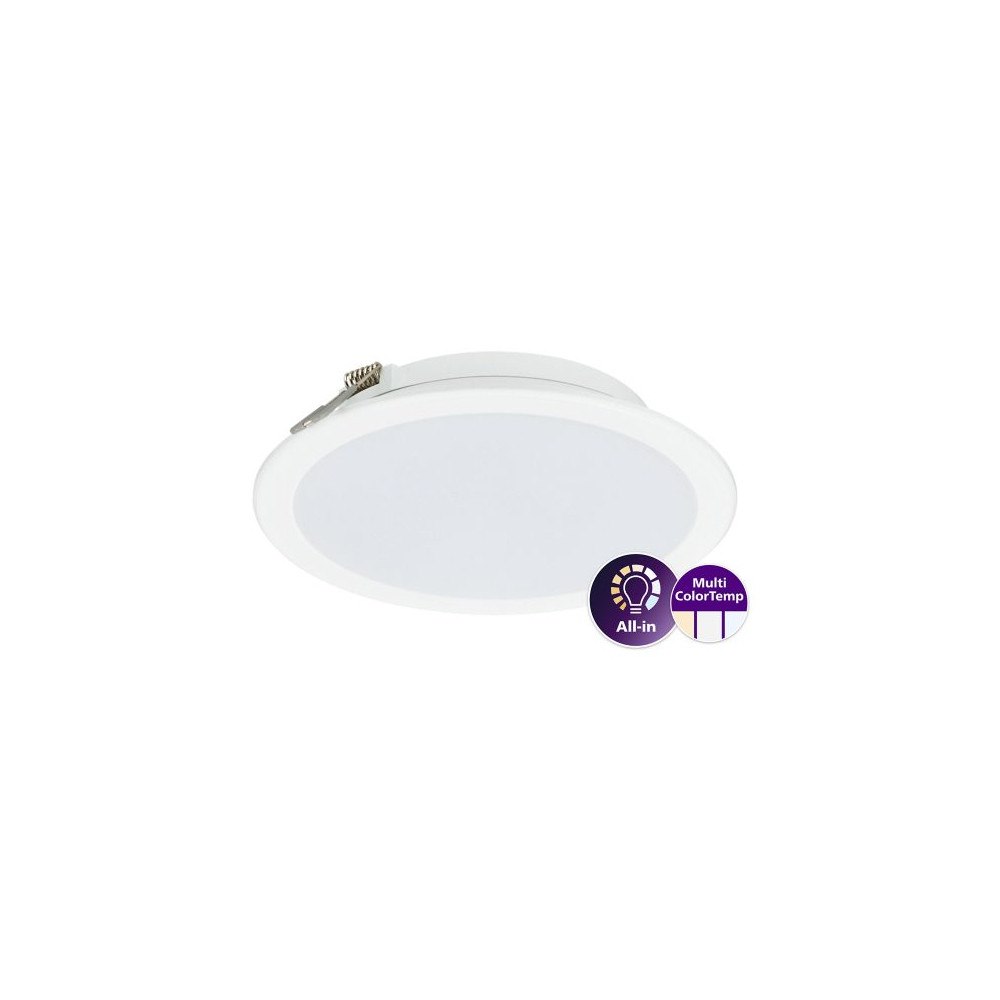 Philips Philips 46443800, Nedtryckbar spotlight, 1 lampor, LED, 12 W...