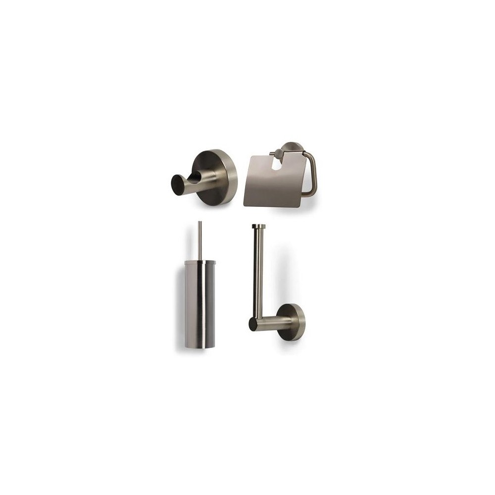 blue label BLUE LABEL Badrumstillbehör i borstad nickel