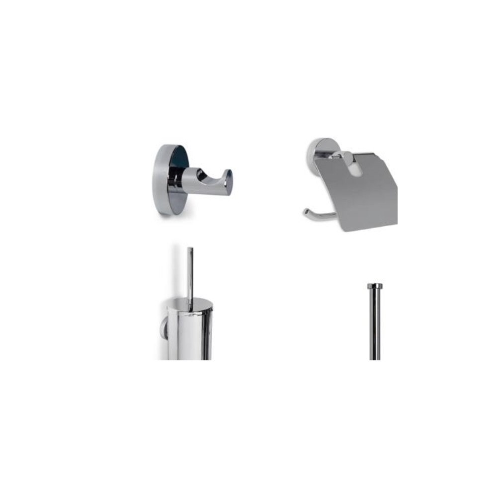 blue label BLUE LABEL Badrumstillbehör i krom