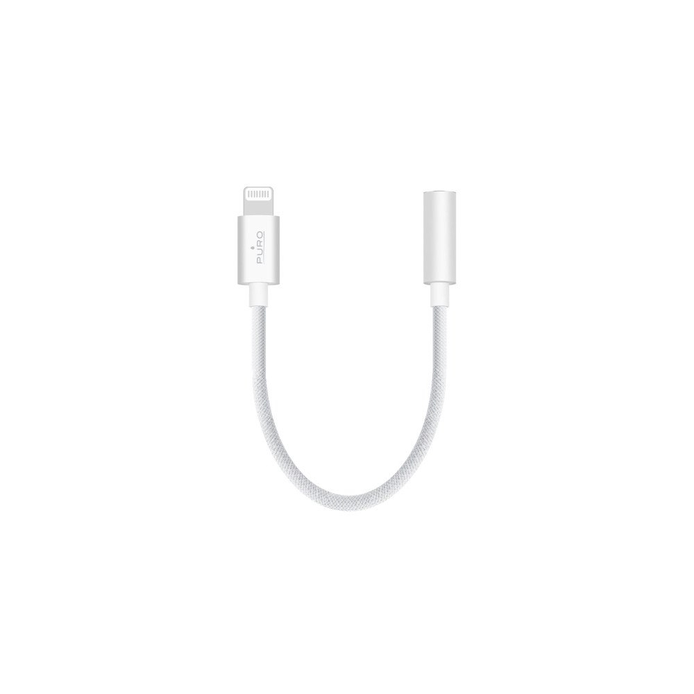 PURO PURO PUAAPLTUAXWHI, 0,15 m, Lightning, 3,5mm, Hankoppling, H...