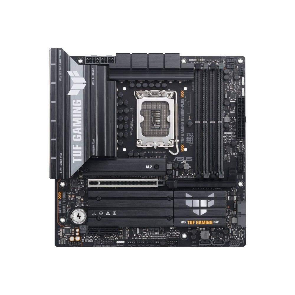 ASUS ASUS TUF GAMING B860M-PLUS - moderkort - micro ATX - LGA1851-uttag - B860