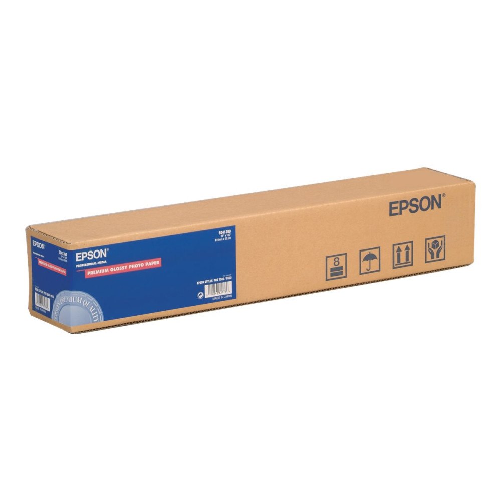 EPSON Epson Premium Semigloss Photo Paper - fotopapper - halvblank - Rulle (40,6 cm x 30,5 m) - 251 g/m²