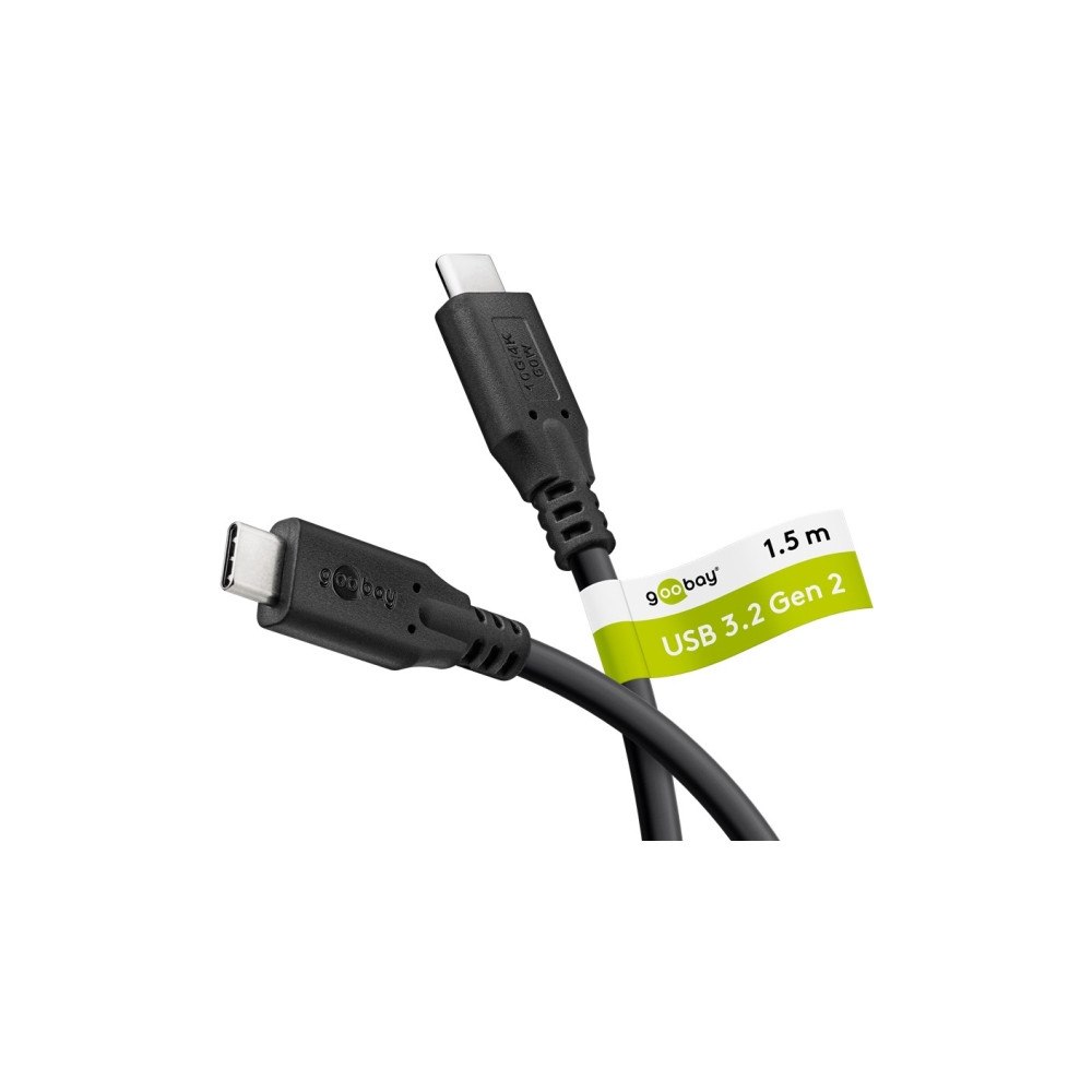 Goobay Goobay 74206, 1,5 m, USB B, USB C, USB 3.2 Gen 1 (3.1 Gen 1)...