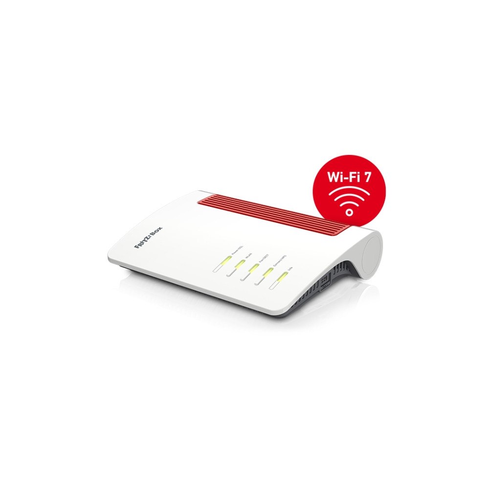 AVM Box 7682, Wi-Fi 7 (802.11be), Dual-band (2,4 GHz / 5 GHz), N...