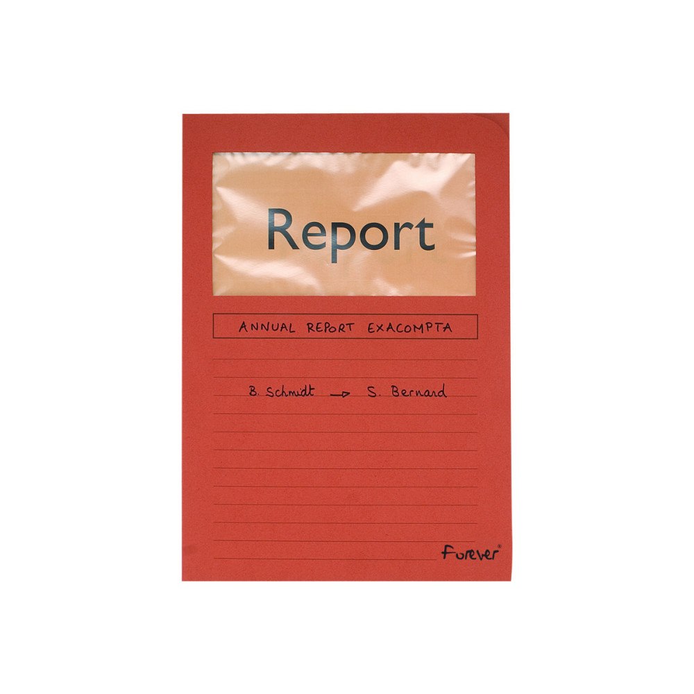 EXACOMPTA Exacompta Forever - fyrkantig skärmapp - för A4 - kapacitet: 80 ark - blandade färger (paket om 100)