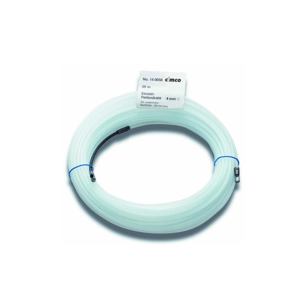 CIMCO KabelEinziehdr Perlon 15m ca.130mm 900N Cimco Cimco 4 mm 15...