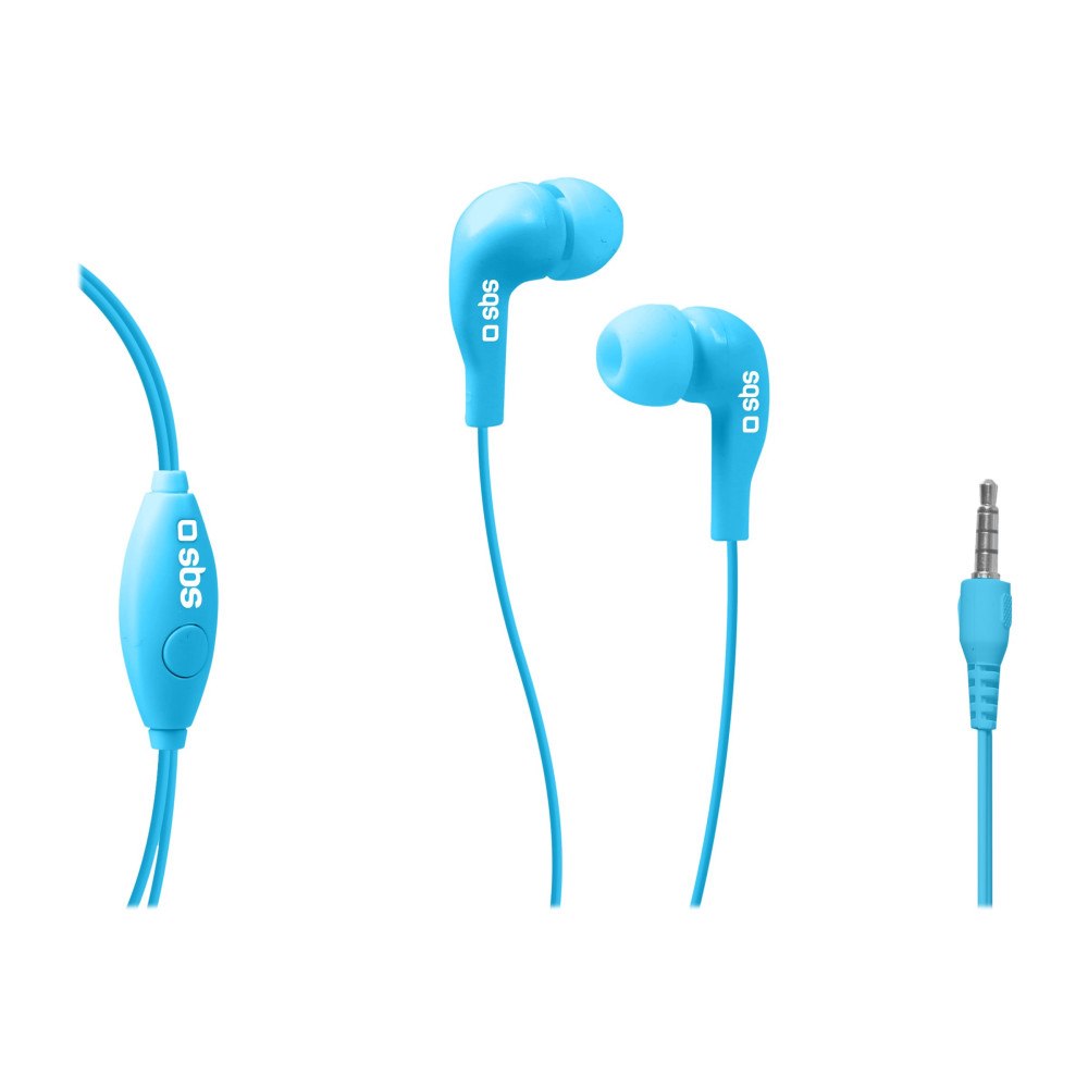 SBS SBS Studio Mix 10 - hörlurar med mikrofon - 3,5 mm kontakt