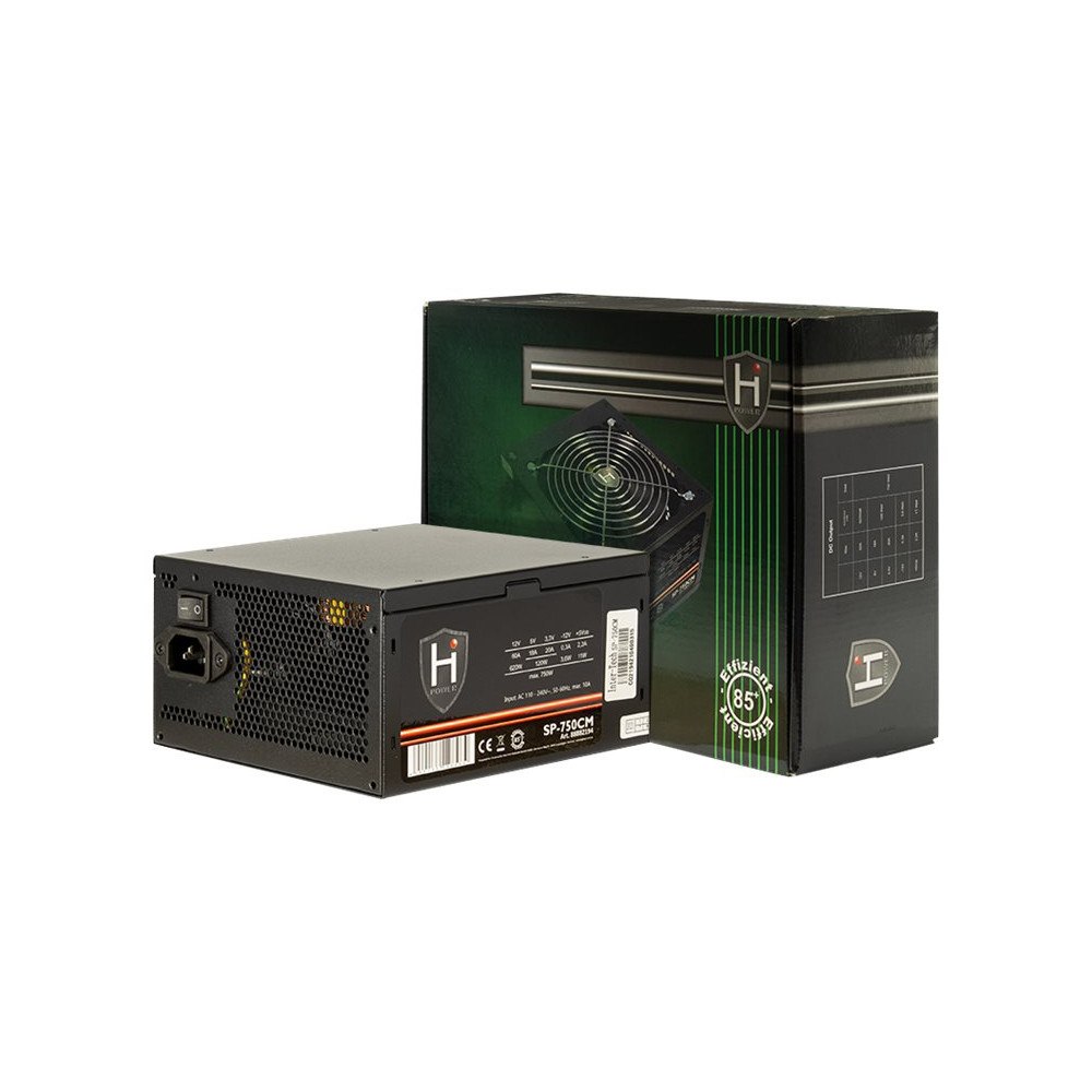 Inter-Tech Elektronik Handels HiPower SP-750CM - nätaggregat - 750 Watt
