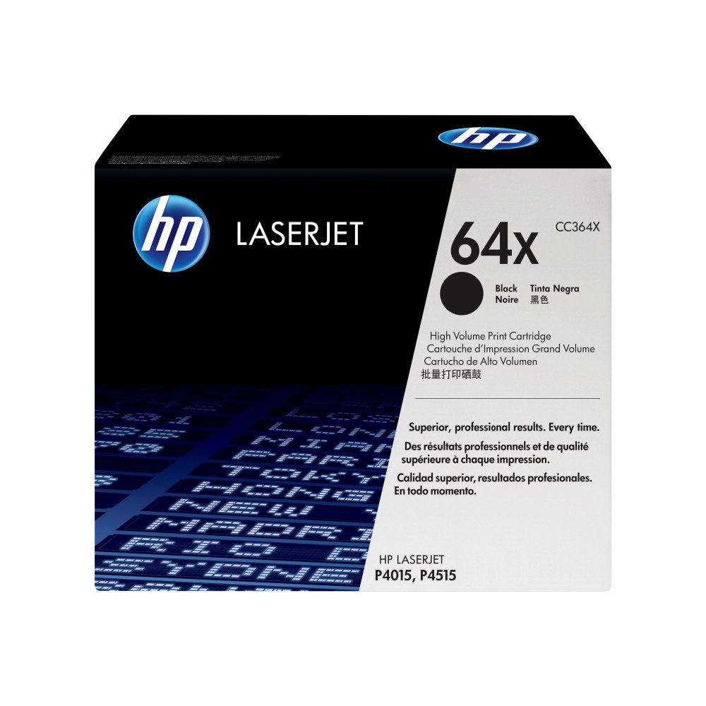 HP HP 64X - Lång livslängd - svart - original - LaserJet - tonerkassett (CC364X)