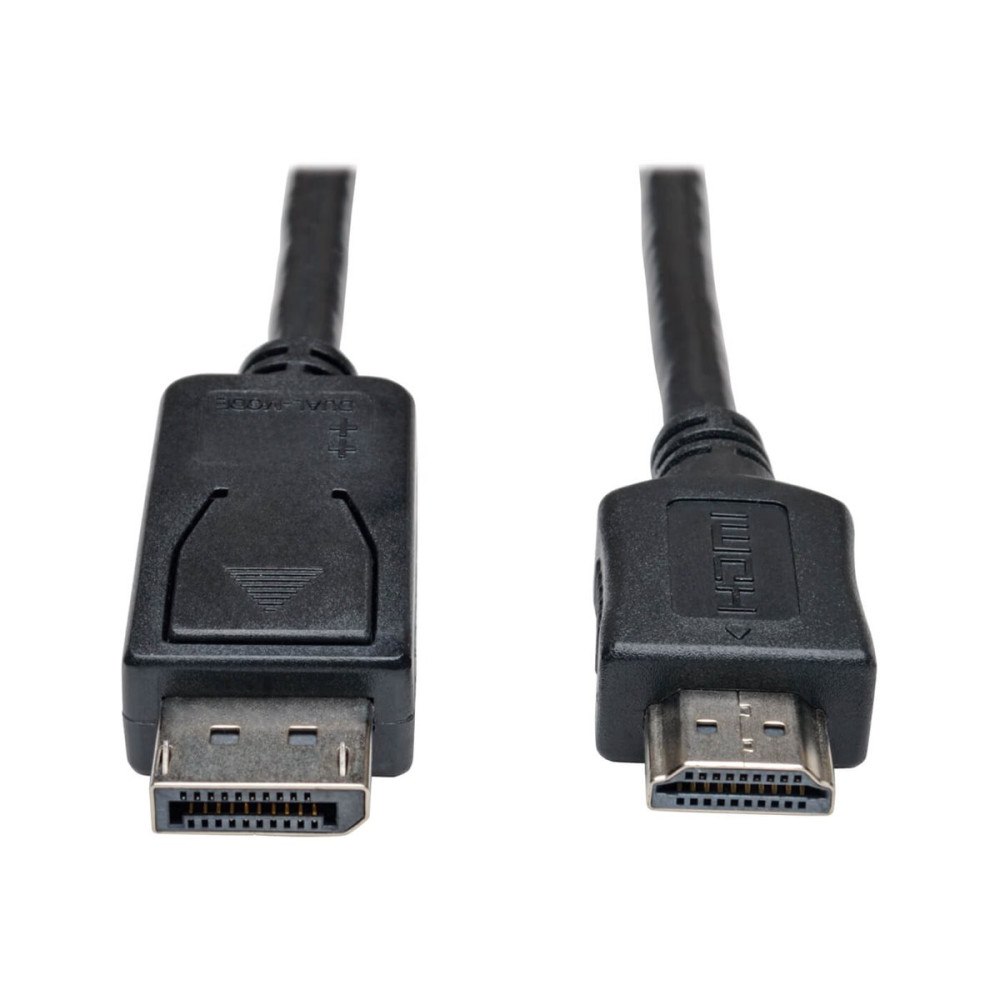 Eaton Corporation Eaton Tripp Lite Series DisplayPort to HDMI Adapter Cable (M/M), 3 ft. (0.9 m) - adapterkabel - DisplayPort / HDMI - 91...