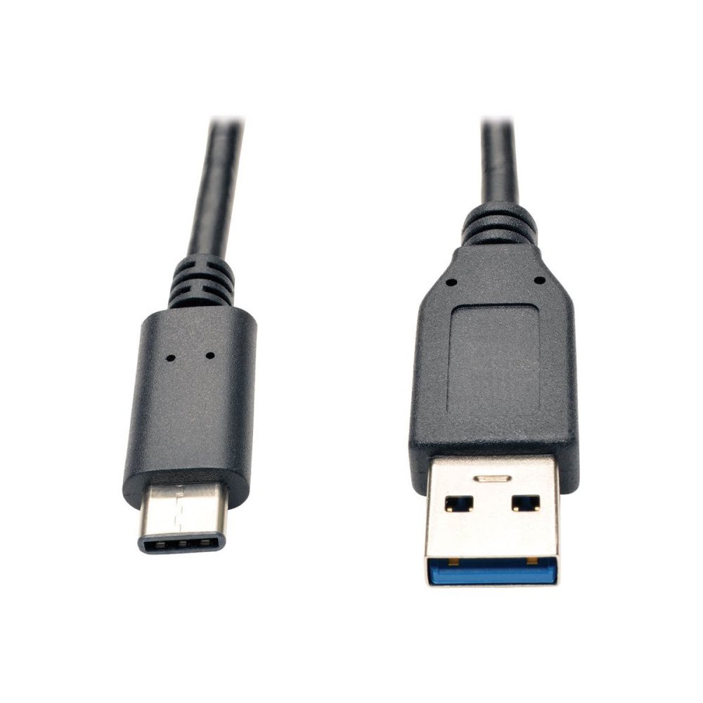 Eaton Corporation Eaton Tripp Lite Series USB-C to USB-A Cable (M/M), USB 3.2 Gen 2 (10 Gbps), Thunderbolt 3 Compatible, 3 ft. (0.91 m) -...