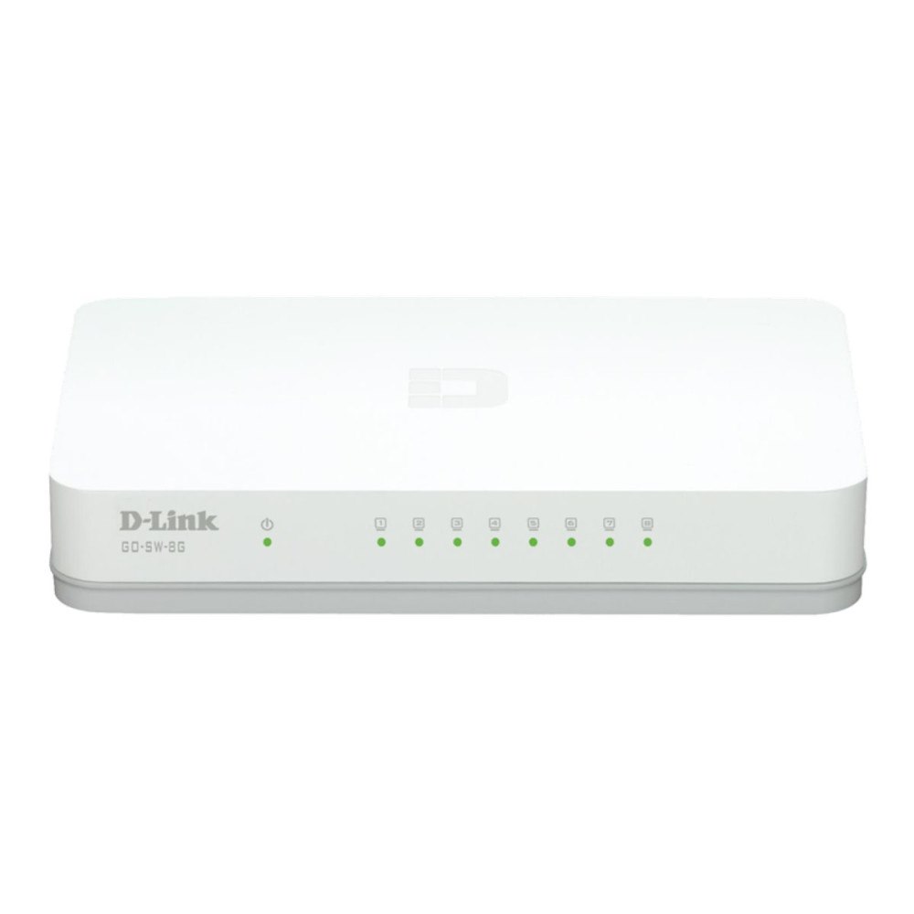 D-Link Systems D-Link GO-SW-8G - switch - 8 portar - ohanterad