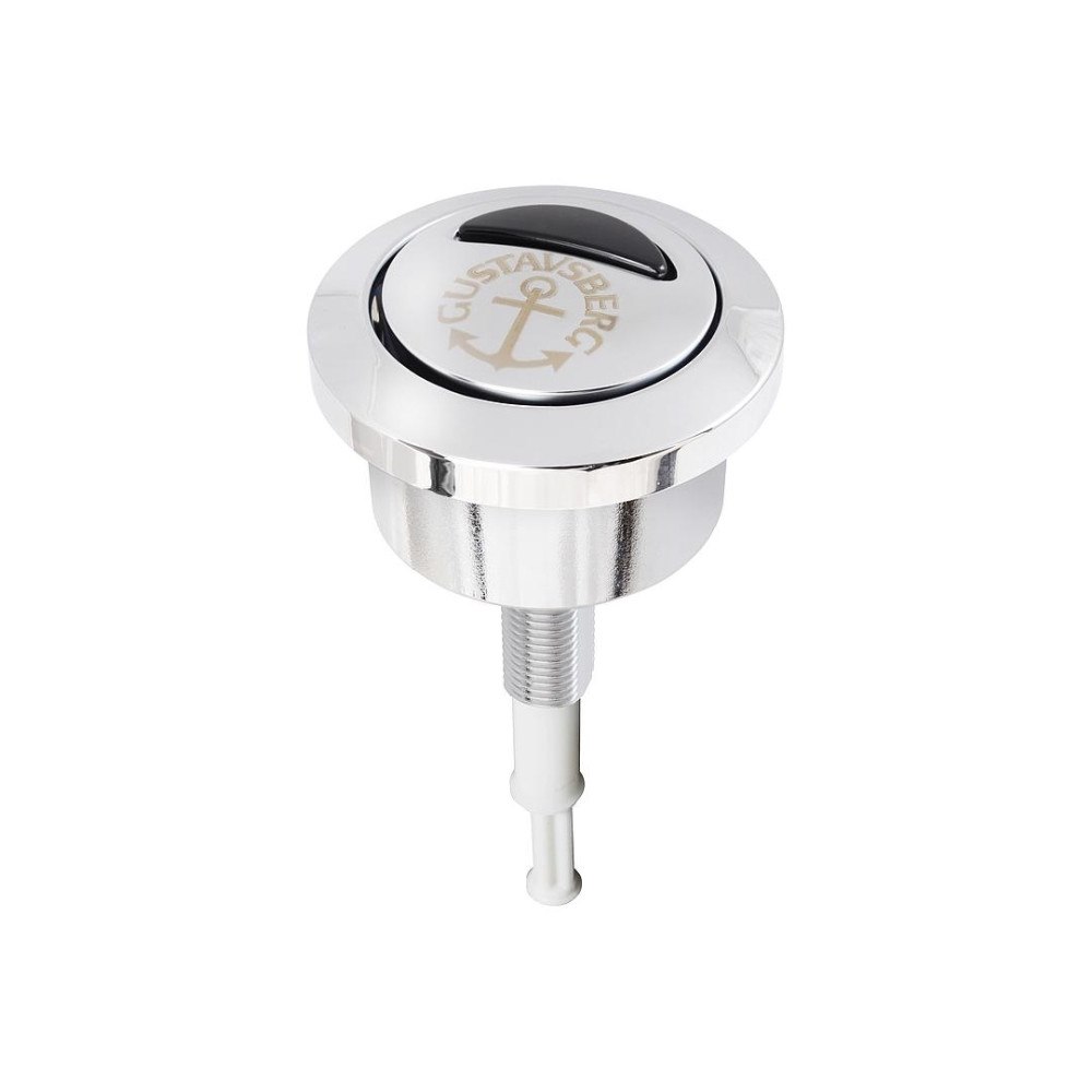 GUSTAVSBERG Gustavsberg GB19299T2951, Spolknapp, Krom, Akrylnitrilbutadi...