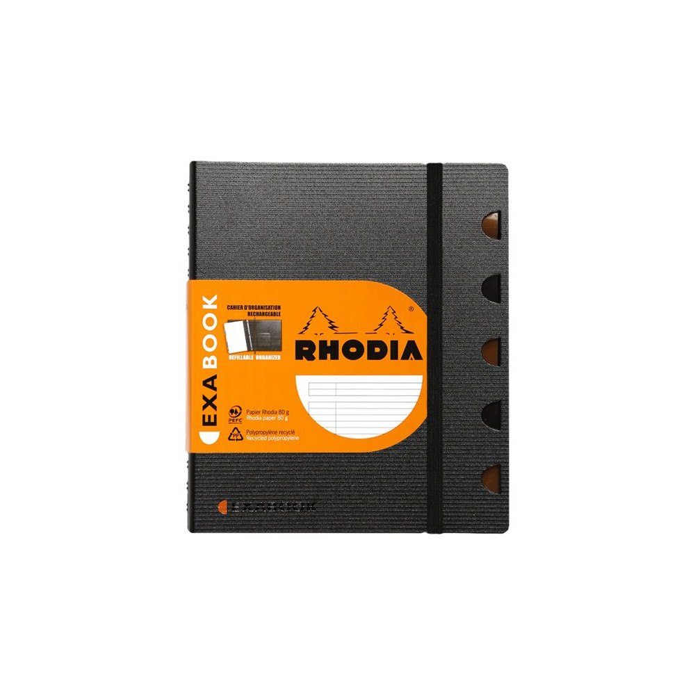 Clairefontaine RHODIA Rhodiarama - exabook - A5 Plus (160 x 210 mm) - 80 ark