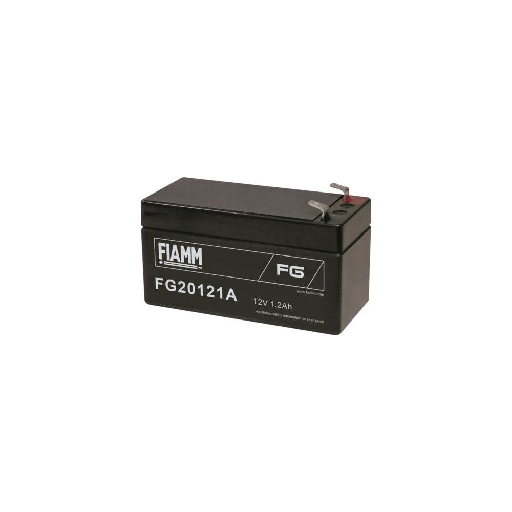 SETRONIC Fiamm blyackumulator 12v/1.2Ah. med spadsko 4.75mm/Faston 18...