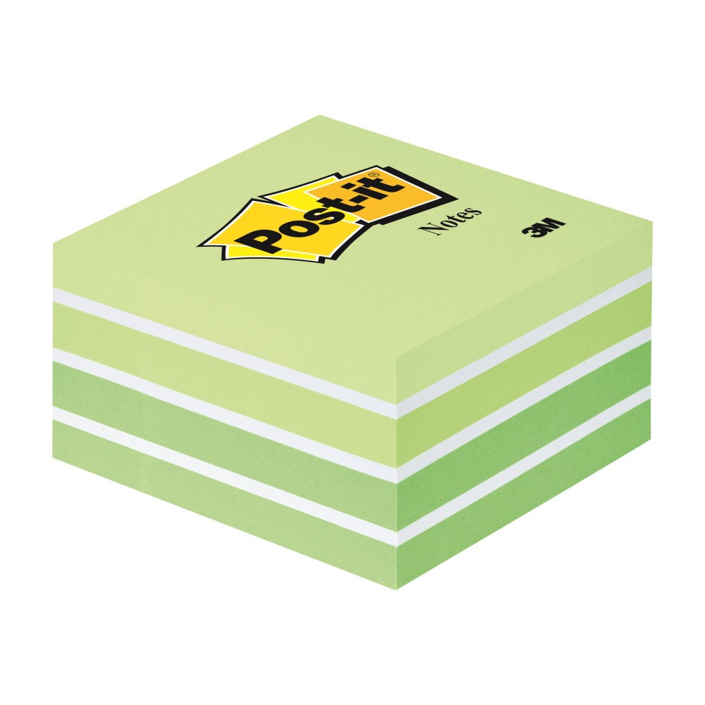 3M Post-it 2028G - kubiskt noteringsblock - 76 x 76 mm - 450 ark
